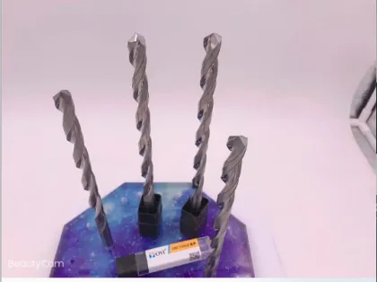 Carbide drill bits for aluminum