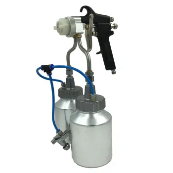 Professional 1184 Car Painting Gun Pressure Sprayer - HVLP Air Gun for Polyurethane and Foam
