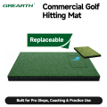 Estera de golf comercial con inserto reemplazable