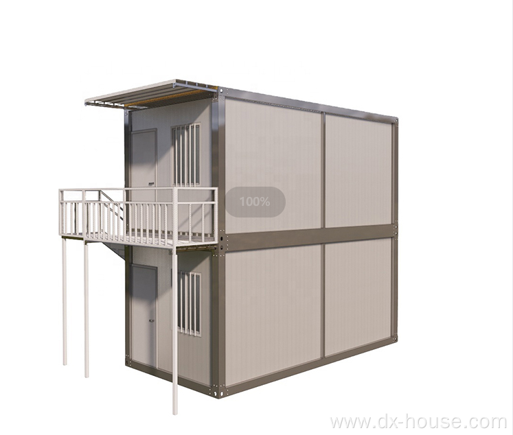 pre-made 2 story insulated flat pack house
