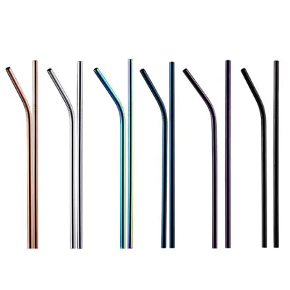 Stainless Steel Straw Color Straw Drink Straw