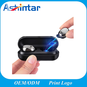 Wireless Earbud Tws Bluetooth Headset Metal Charge Case Bluetooth Earphone