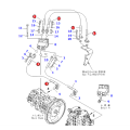 Komatsu PC200-7 Детали экскаватор Гидравлический шланг 20y-62-43920