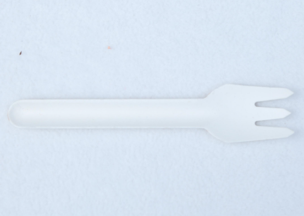 Disposable biodegradable paper pulp knife fork and spoon