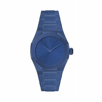 Brand Your Own Mens Luxury Japan Movt Quartz Watch Stainless Steel Back
