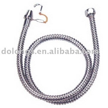 Stainless steel ,single-fastening shower hose