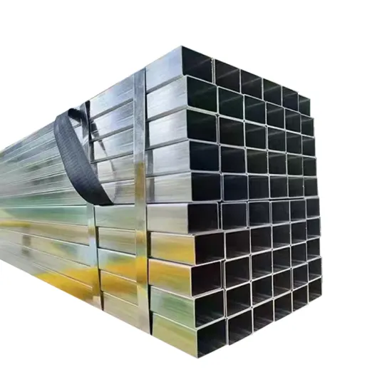 High-Quality Carbon Steel Square Pipe - Spiral Welded Q195 Q235 Hot Dipped Galvanized