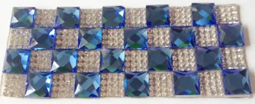 Rhinestone Mesh Trimming
