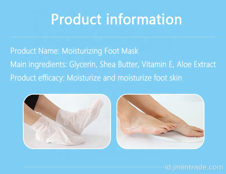 OEM Exfoliating Mengupas Perawatan Kaus Kaki Kaki