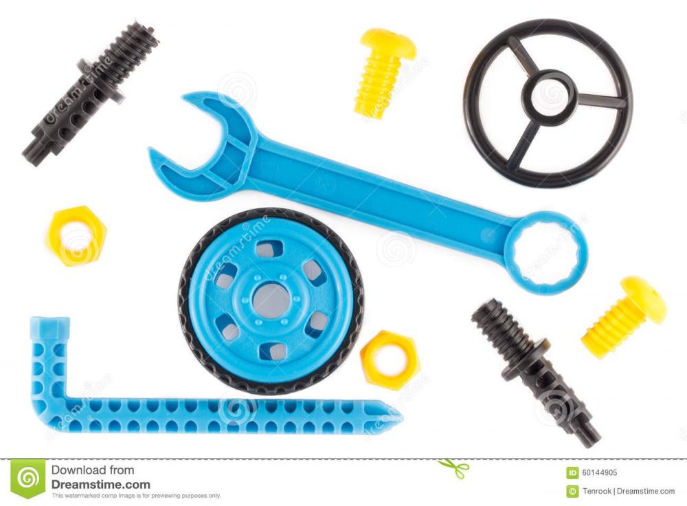 Plastic wrench steering wheel for childrens educational