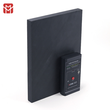 การส่งออกแผ่นพลาสติกสีดำ 20 มม. ทั่วโลก | ESD Peek Sheet Plate