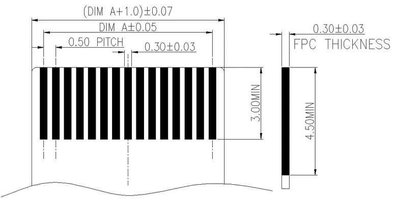 H1.8 FPC connectors