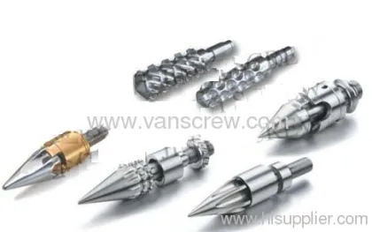 Screw Tips, Mixer Elements 