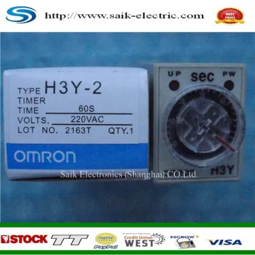 Omron Timer H3Y-2 220VAC 60S