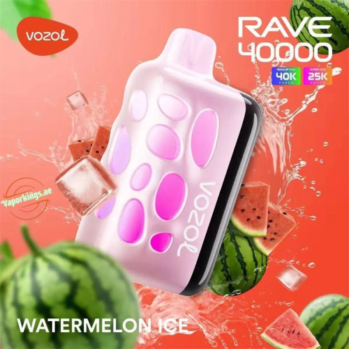 VOZOL 40K 40000 Puffs Disposable Vape Rapid Charge