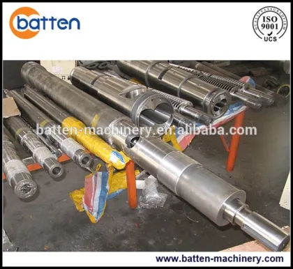 Injection molded bimetal Haitian cylinder screw