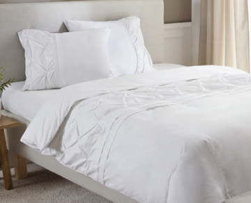yarn-dyed duvet cover set