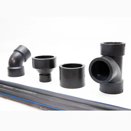 marine PE100 plumbing fittings plastic pipe