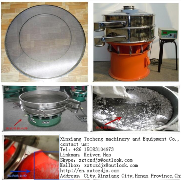 CE Stainless steel sodium alginate tumbler vibration sieve