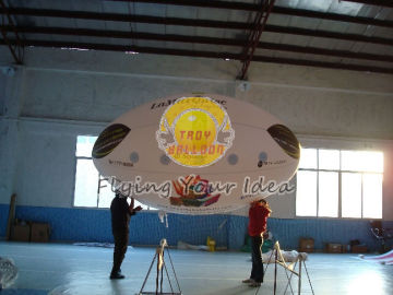 Customized Reusable Inflatable Advertising Oval Balloon For Opening Event