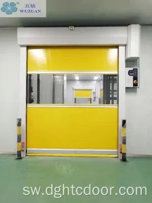 GEOMAGNETIC Electric PVC HIGH Speed ​​Rolling Door