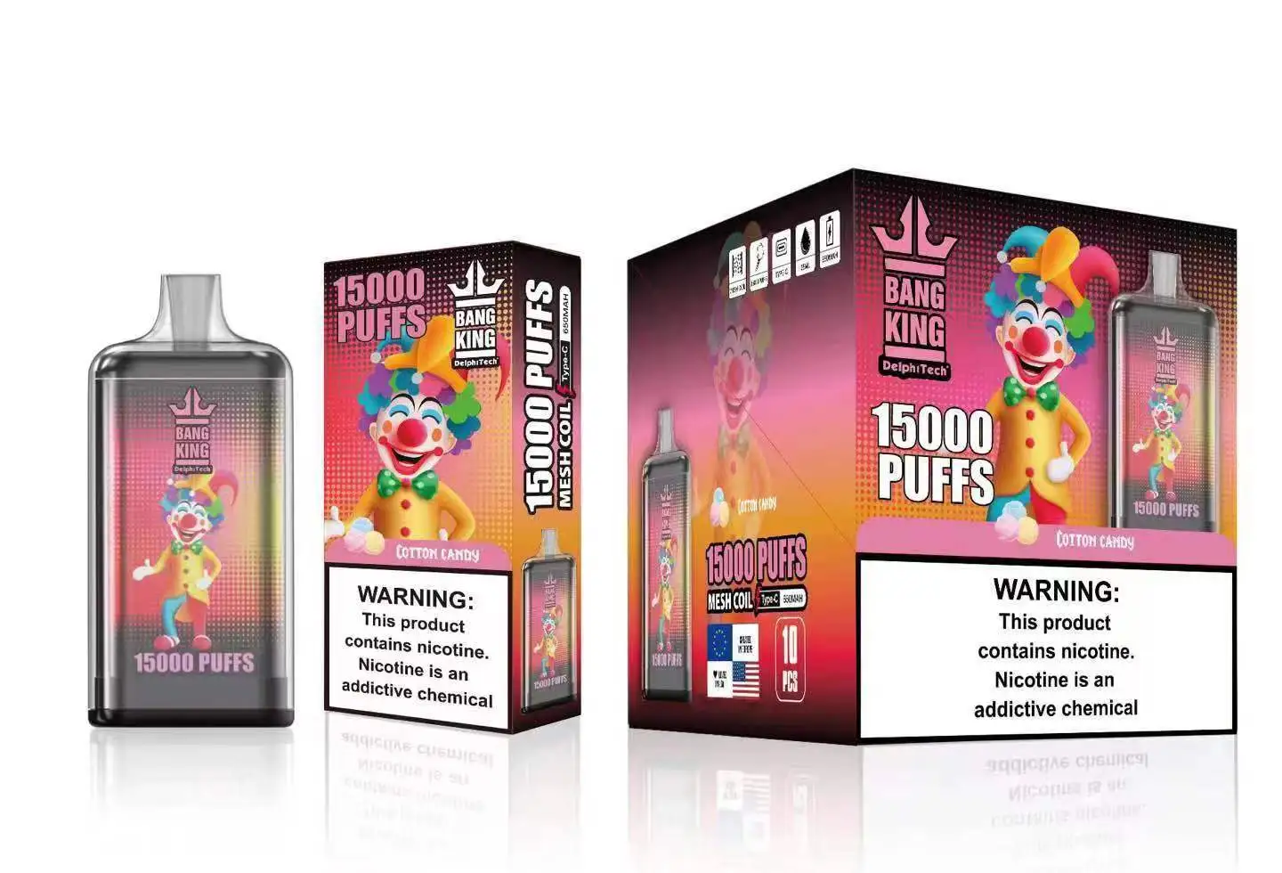 E-Cigarette BANG King15000 Puffs Disposable vape