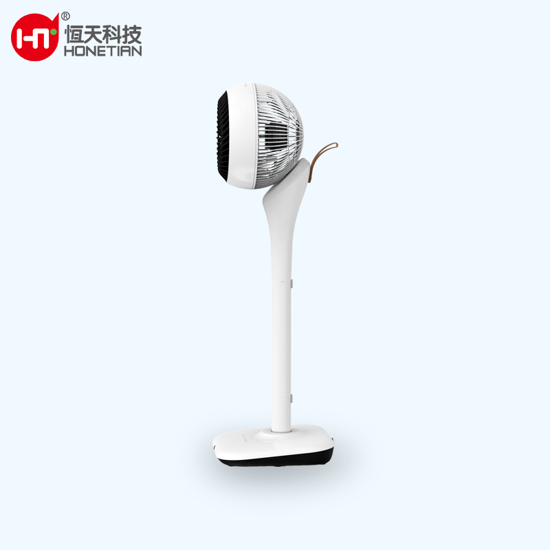 HONETIAN 3D auto oscillation 3 speeds 4 modes 12 timer new design 8 inches AC circulator custom colors indoor plastics stand fan