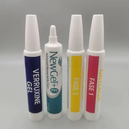 cream long nozzle ointment squeeze packaging tube
