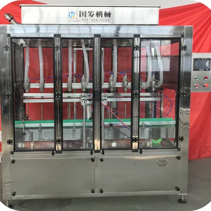 Corrosive Liquid Filling Machine for Harpic Toilet Cleaner Bottles