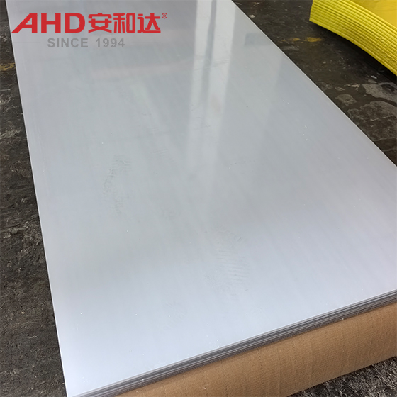 PC Plastic Sheet with White protective film