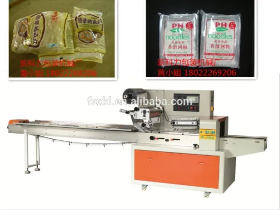 fresh noodle packing machine with pallet