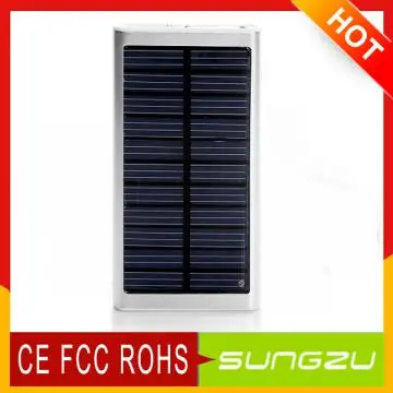 Solar Chargeable Battery Charger With LED Torch 2600MAH