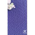 Jacquard de tricô azul marinho com listras onduladas