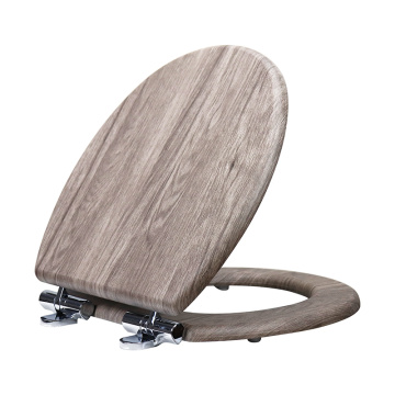 Fanmitrk MDF pvc veneer toilet seat P063