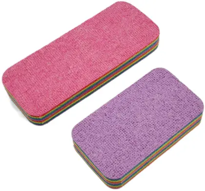 Microfiber Rag Multi-layer Rainbow Removable Rag Sponge