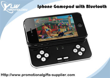 Bluetooth Iphone Gamepad Controller With Sliding Out Hard Shell Case For Touch Screen Game