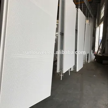 Perfortated aluminum false ceiling 600*1200 mm