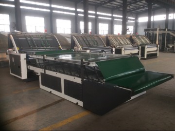 Machine à plastifier semi-automatique en carton pour flûte