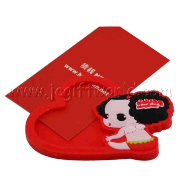 Custom Soft PVC /Silicone Phone Frame Magnet Sticker