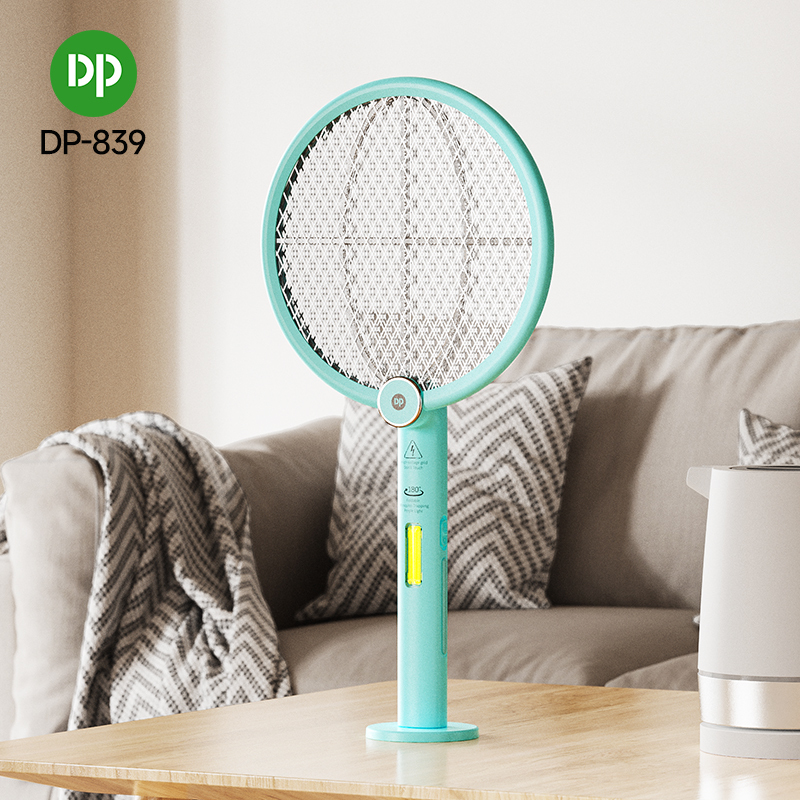 Rechargeable Electric Mosquito Killer Bat Swatter with LED