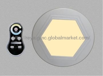? Lampu Panel LED boleh dimalapkan 20cm dengan pengawal RF