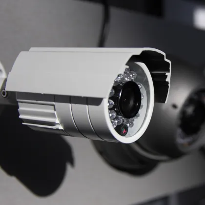 Powder coating for monitoring equipment