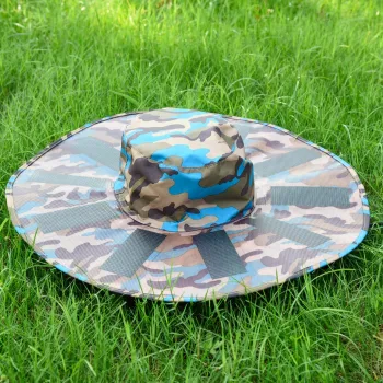Patented 8W/5V Genius Design USB Flexible Foldable Solar Panel Hat