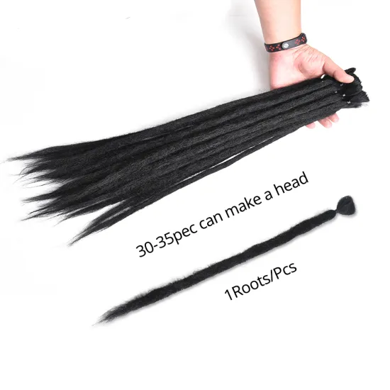 Alileader Handmade 10 Colors 20" Synthetic Dreadlocks Crochet Braid