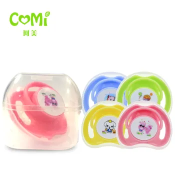 New Design Funny Baby Food Grade Silicone Pacifier