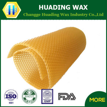 manufacturer supply beeswax honeycomb sheets