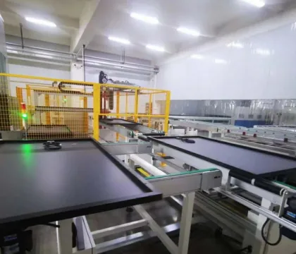 All black solar panels europe stock