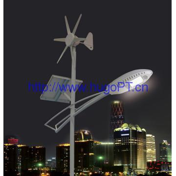 Hugo solar wind hybrid light, 800w wind turbine solar light
