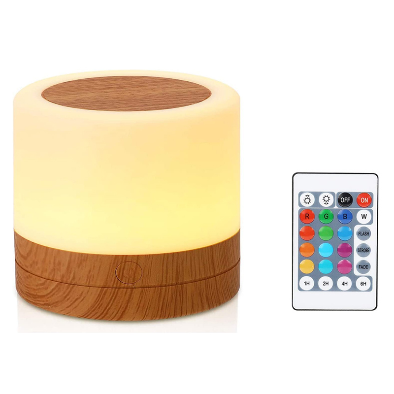 Lámpara de mesa de noche del dormitorio LED