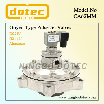 CA62mm 2-1/2 ''水没したゴイエン型ダストコレクターダイアフラムバルブ